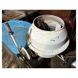 Portable cement mixer