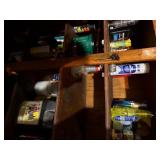 Garage cabinet plus contents p