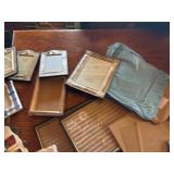 Large lot of picture frames