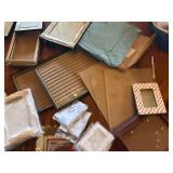 Large lot of picture frames