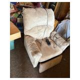 Recliner with remote