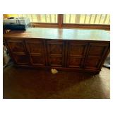 Vintage burled elm Credenza