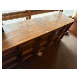 Vintage burled elm Credenza