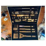 New grill set in case