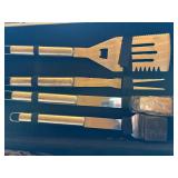 New grill set in case