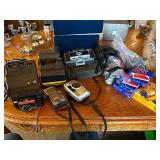 Lot of various cameras