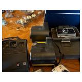 Lot of various cameras