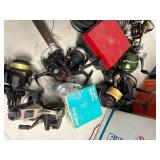 Various Rods, reels and misc