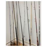Various Rods & Reels
