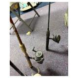 Various Rods & reels