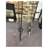 Small lot of rods & reels