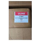 New unopened Uline grocery bags with handles
