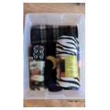 box of 50x60 fleece throw blanket as