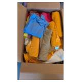 box of t-shirts