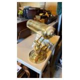 antique gold lamp