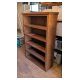 wooden shelf