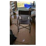 collapsible chair with table