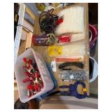 Large Clamp, Zip Tie & Bungee Cord Lot – 1000ct Cable Ties, Spring Clamps, Hooks & More