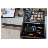 chainsaw and contents case untested home light