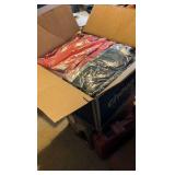 box of new shirts