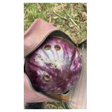galaxie bowling ball in case