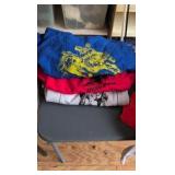Large lot of new sweatshirts with graphics