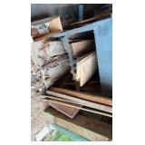 work table and contents