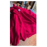 Lot of red fruit of the loom sweatshirts and hanes