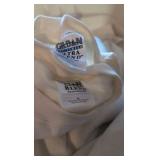 box of sweatshirts