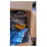 box of Port authority colored button-up