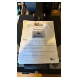 Black Max Heat Press Nation and rolling table