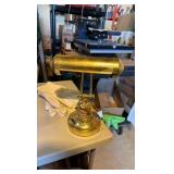 antique gold lamp