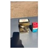 Avon three piece, cologne, lotion, and brush set