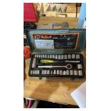 Mixed Power Tool & Socket Set Lot – Black & Decker Drill, Dremel, Stapler, Glue Gun & More