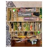 Fishing Tackle Lot – Plano Tackle Boxes, Lures, Line, Leatherman Multi-Tool & Accessories