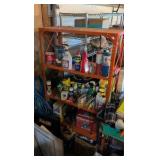Orange shelf contents not included