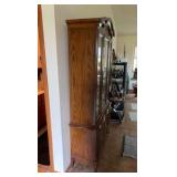vintage wooden hutch