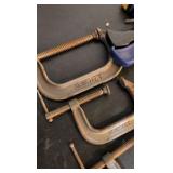 C-Clamps and quick grips