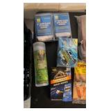 tarps polishing cloths, polish cooling towel, rat, trap, insulation kit and more