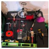 miscellaneous shop tool lot