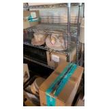 storage shelf stainless steel on wheels