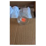 box of champagne glasses