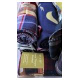 box of 50x60 fleece throw blanket as