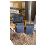 Panasonic Tower speakers 4x and Radio Set