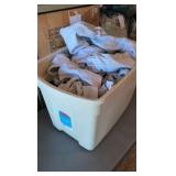 box of hoodies