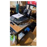 Black Max Heat Press Nation and rolling table