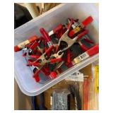 Large Clamp, Zip Tie & Bungee Cord Lot – 1000ct Cable Ties, Spring Clamps, Hooks & More