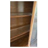vintage wooden hutch