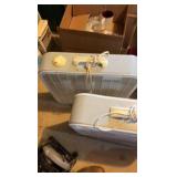 two white box fans untested