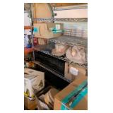 storage shelf stainless steel on wheels